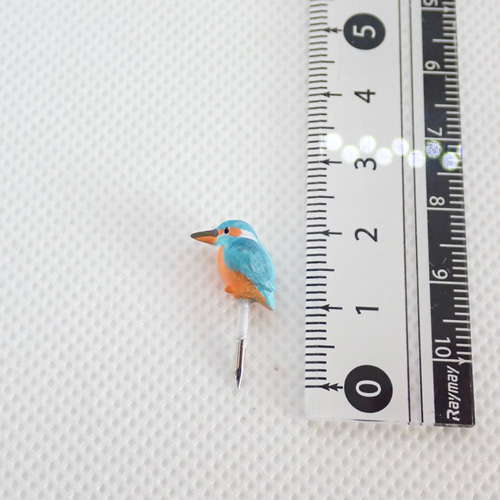 苔テラリウム用フィギュア『カワセミ』※オス・メス有り その他置物