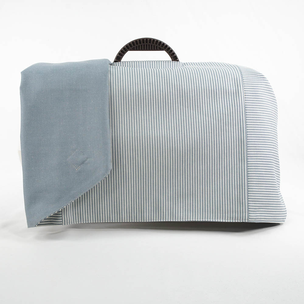 【送料*無料】Helen's クレートカバー ヒッコリーデニム Sサイズ トグルボタン付き