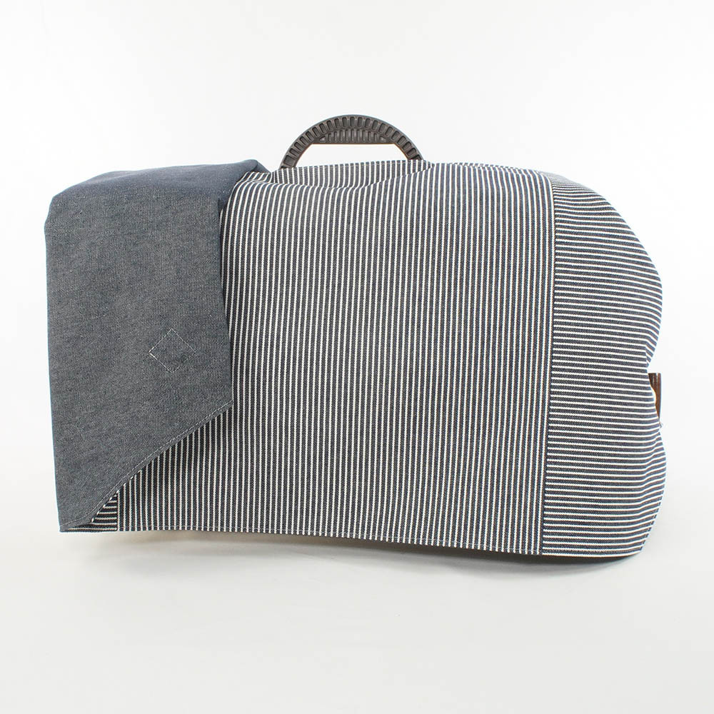 【送料*無料】Helen's クレートカバー ヒッコリーデニム Sサイズ トグルボタン付き