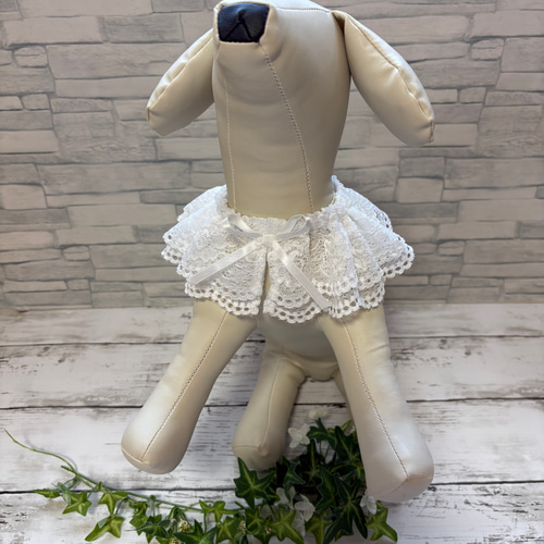 わんちゃん用 S/S〜M スタイ ケープ レースケープ フリフリケープ