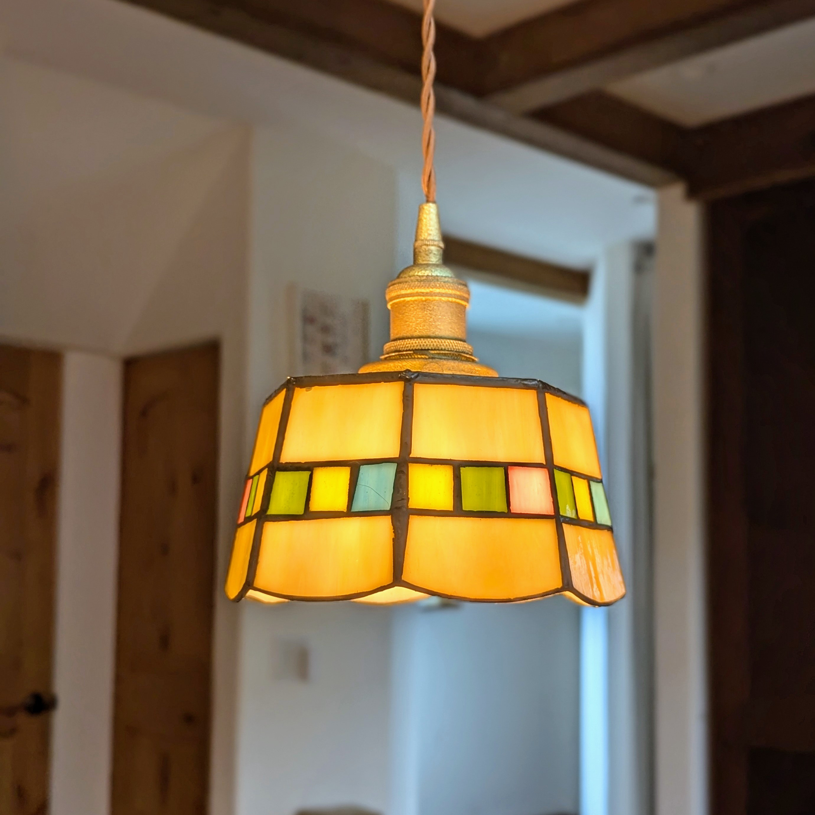 昭和モダンなペンダントランプ【受注生産】