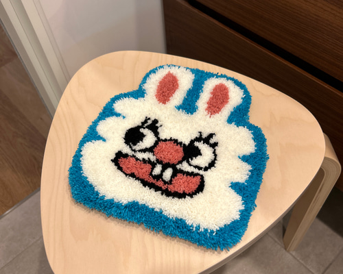 新作】 タフティング インテリア インテリア雑貨 うさぎ 家具