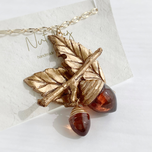 どんぐりのバッグチャーム その他アクセサリー 空想雑貨店：nut-meg