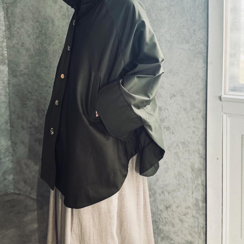 □3日内発送□『ウィリアムモリスの世界をポンチョコートに