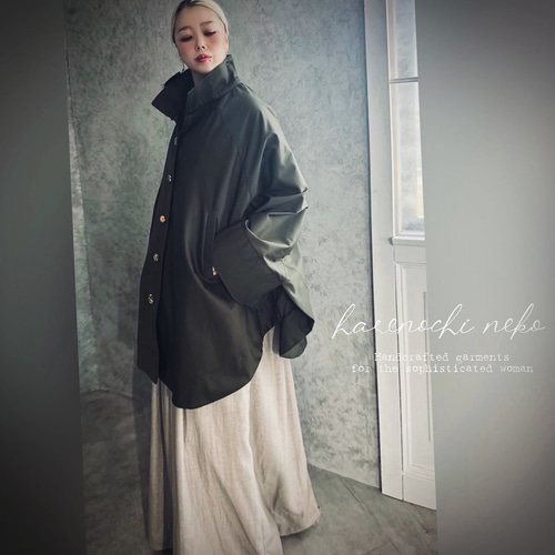 □3日内発送□『ウィリアムモリスの世界をポンチョコートに