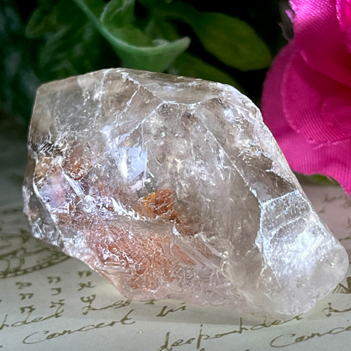 ルチル内包　スモーキー エレスチャル クォーツ 骸骨水晶　原石　ラフストーン ルチル内包✨スモーキー エレスチャル クォーツ 骸骨水晶原石