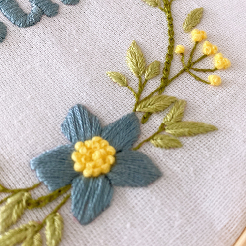 ★★★お名前刺繍サンプル★★★ レインボー命名刺繍 | Atelier on the hill
