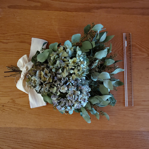 紫陽花とユーカリのスワッグ No.2 スワッグ GREEN ROSE 通販