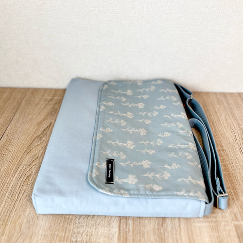 図書袋 ブルーヒル×あわゆきブルー その他入園グッズ OZ13factory 通販