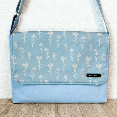 図書袋 ブルーヒル×あわゆきブルー その他入園グッズ OZ13factory 通販