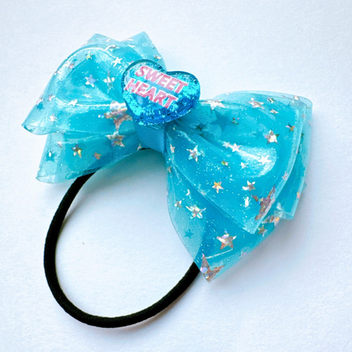 プールリボン ヘアゴム CHEERibbon 通販 18252490｜Creema(クリーマ)