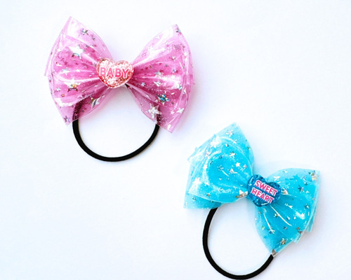 プールリボン ヘアゴム CHEERibbon 通販 18252490｜Creema(クリーマ)