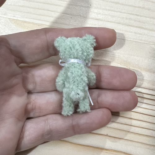 ミニチュア モールアート チビくま メロン テディベア モールベア