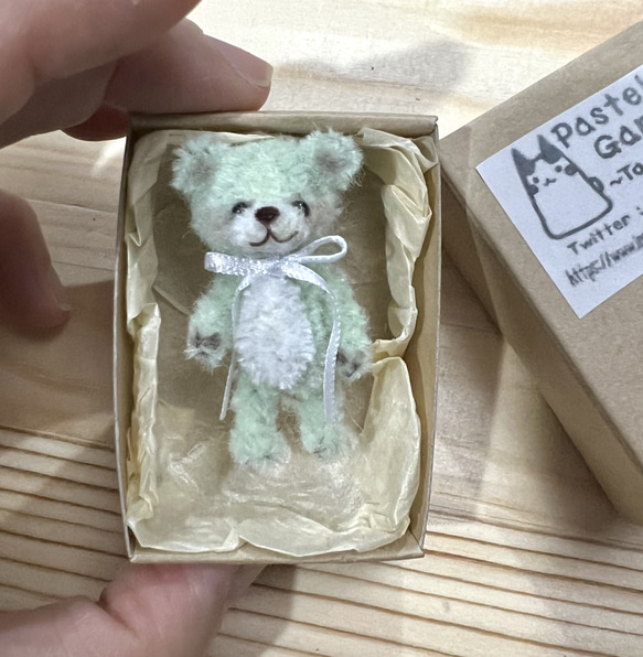 ミニチュア モールアート チビくま メロン テディベア モールベア