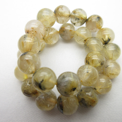 値下げ】/【母岩ヘマタイト入りゴールドルチルクォーツ】/size(約15.5