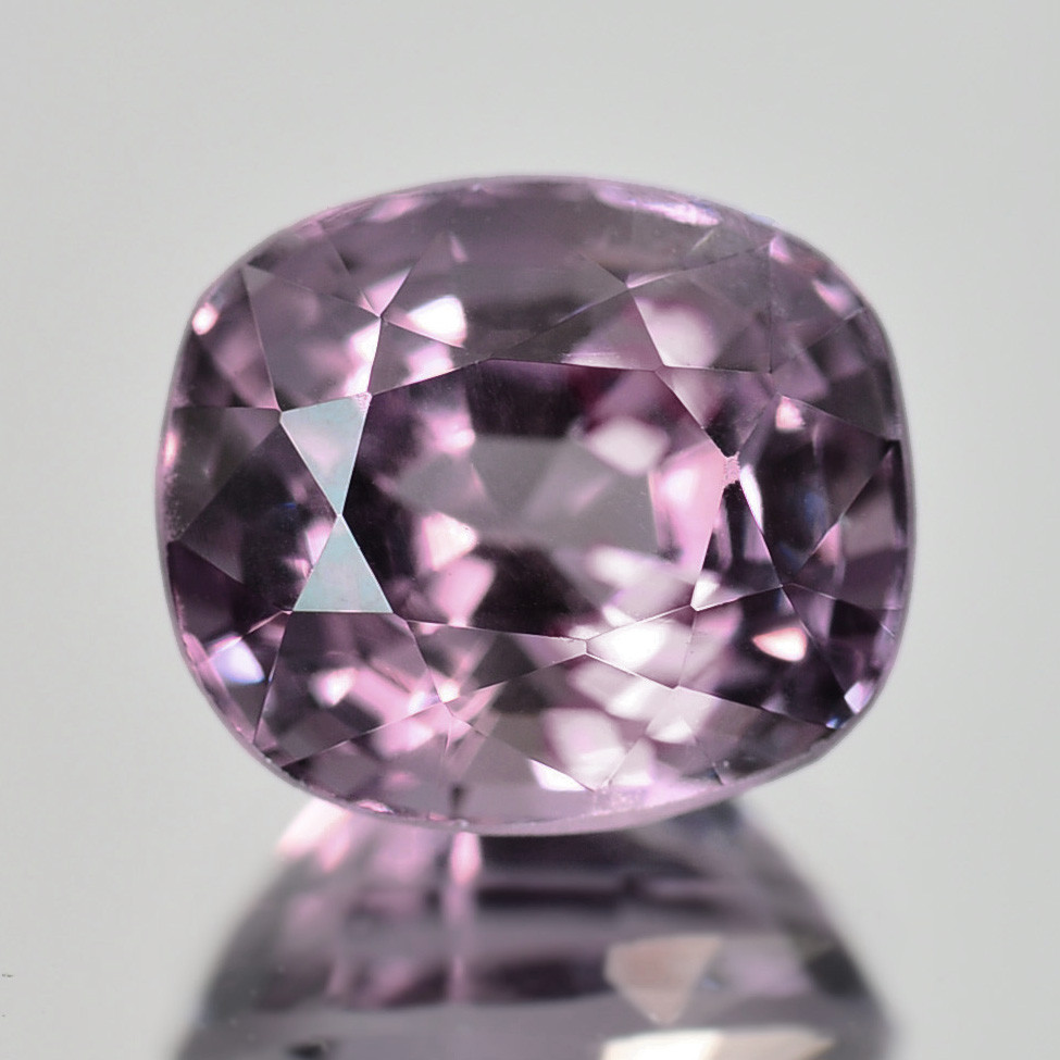 ◆パープル ピンク スピネル 1.50ct ルース  クッション