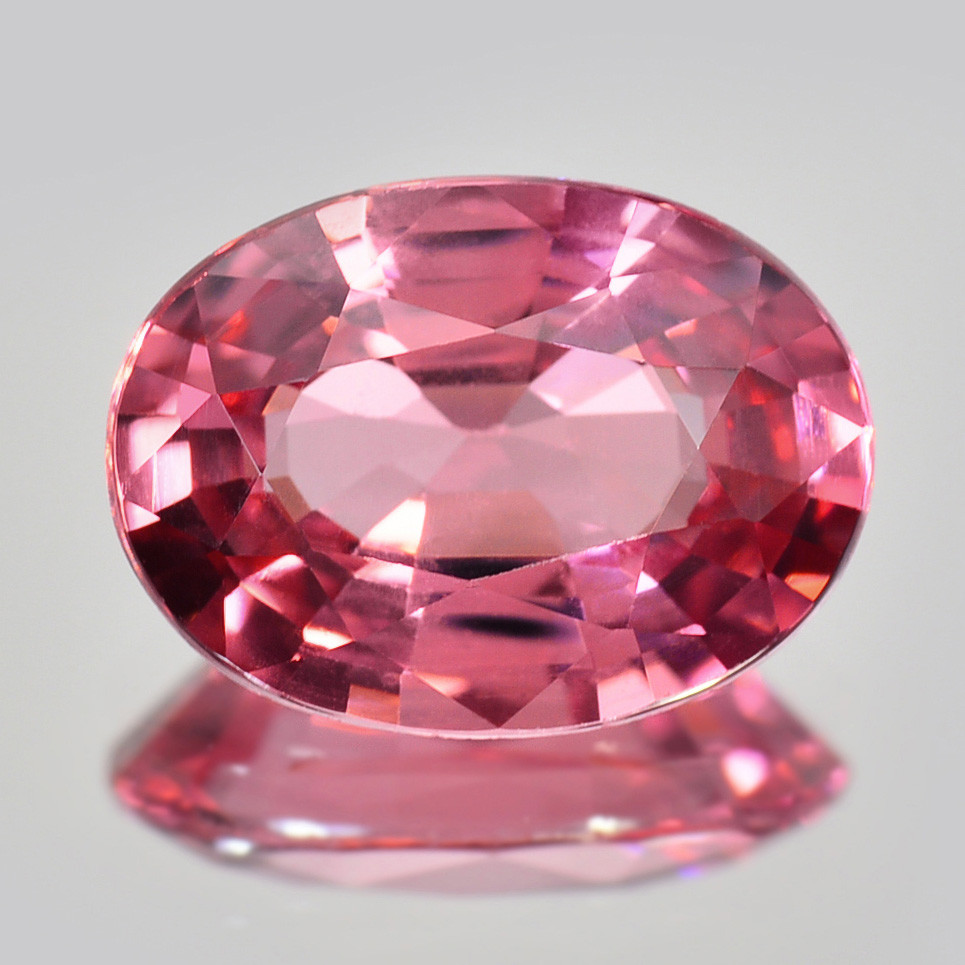 加工OK ソ付 オレンジピンク スピネル 1.265ct ルース