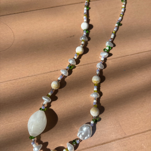 リベルテ ハンドメイド ビーズネックレス ハンドメイド ビーズネックレス ネックレス・ペンダント みやび 通販