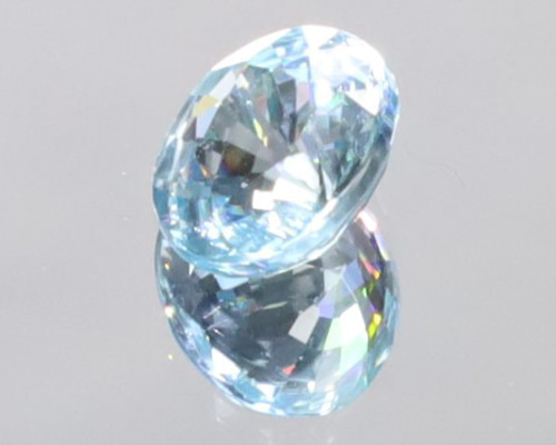 最高に綺麗なイリディセント・フラッシュ☆彡 6.5mm ラウンド