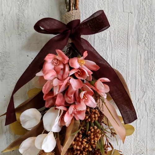 アーティフィシャルフラワー スワッグ スワッグ Flower CoCo 通販