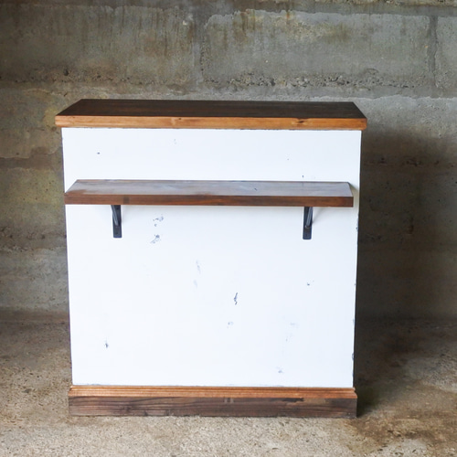 べびすん　レジカウンター シャビーなレジカウンター その他家具 B style 通販 18255851｜Creema