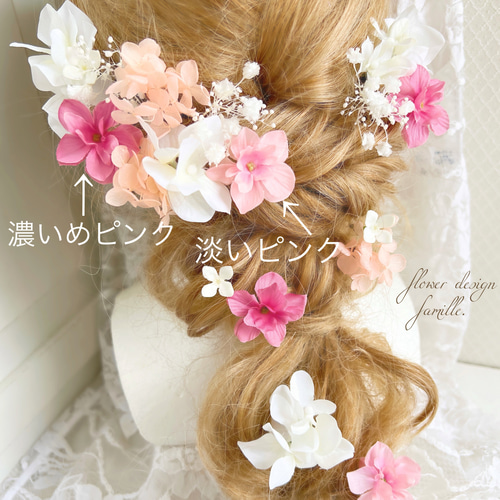 リアル ラプンツェル 髪飾り ✧ 編みおろしヘア ・ヘッドドレス