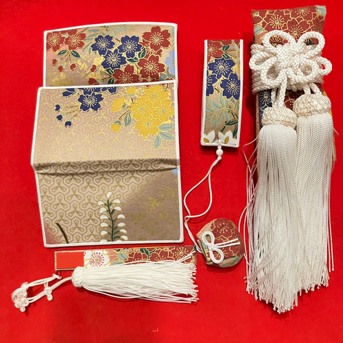 No.072s 花嫁 成人式 筥迫・懐剣セット 着物 MAISON DE LE GRAND