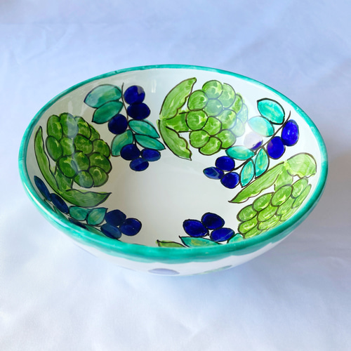 CERAMICHE DI SICILIA アーティーチョーク　深皿　イタリア製 CERAMICHE DI SICILIA アーティーチョーク 深皿 イタリア製