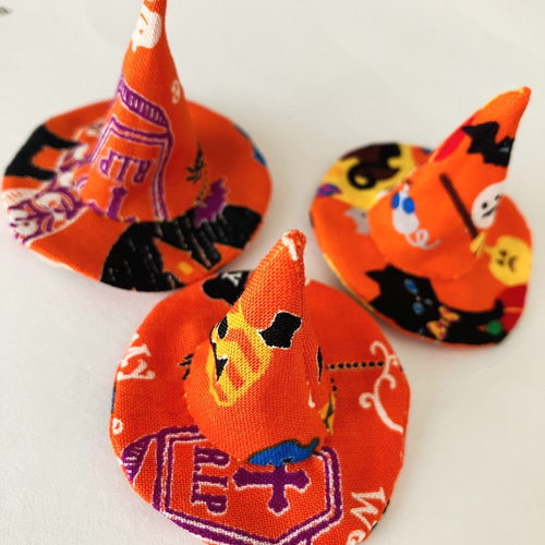 ハロウィンオレンジ魔女セット♡ヘアアクセ イルメール イーマリー