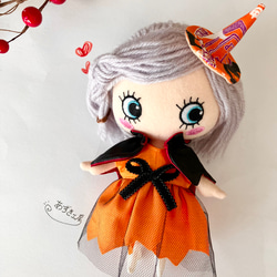 ハロウィンオレンジ魔女セット♡ヘアアクセ イルメール イーマリー