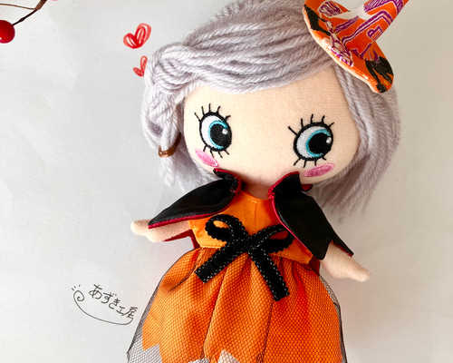 ハロウィンオレンジ魔女セット♡ヘアアクセ イルメール