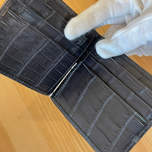 日本の職人が作ったスモールクロコダイル（ポロサス