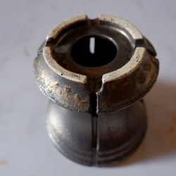 4.5号燻し金彩スリット鉢577　塊根植物　多肉植物　盆栽　植木鉢　作家鉢　沖縄 6枚目の画像