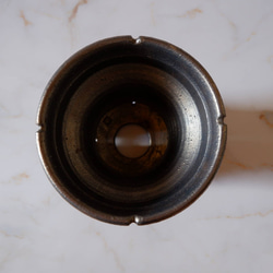 4.5号燻し金彩スリット鉢577　塊根植物　多肉植物　盆栽　植木鉢　作家鉢　沖縄 5枚目の画像