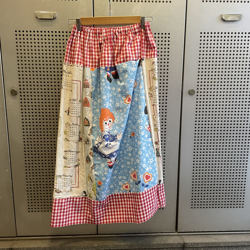 古着 ヴィンテージ vintage スカート ロングスカート パッチワーク