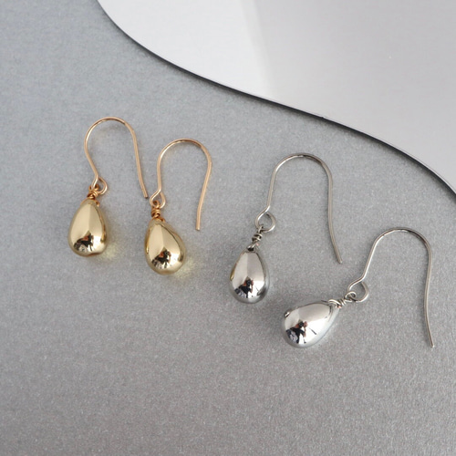 早割✶選べる金具&長さ✶雫 ネックレス&ピアス(イヤリング