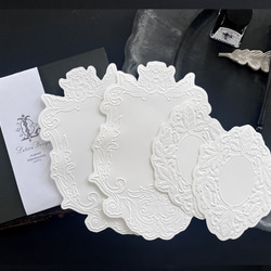 エンボスレリーフレター4枚セット（LL） 5枚目の画像