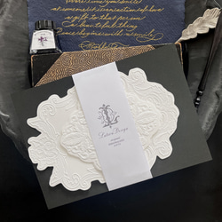 エンボスレリーフレター4枚セット（LL） 2枚目の画像