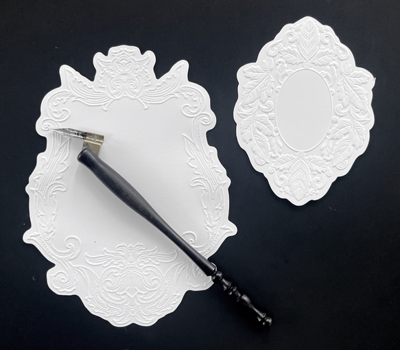 エンボスレリーフレター4枚セット（LL） 1枚目の画像