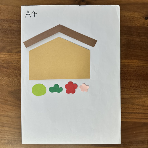絵馬 制作キット 冬工作 壁面飾り 画用紙 保育教材 保育園 幼稚園
