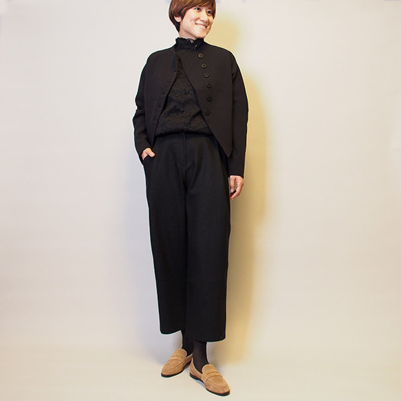 【creema限定の福袋】ゆったりジャケットとテーパードパンツの2点セット 9枚目の画像