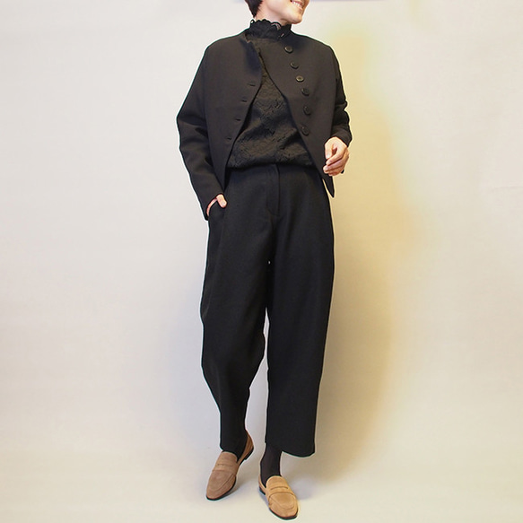 【creema限定の福袋】ゆったりジャケットとテーパードパンツの2点セット 6枚目の画像