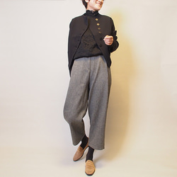 【creema限定の福袋】ゆったりジャケットとテーパードパンツの2点セット 2枚目の画像