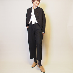 【creema限定の福袋】ゆったりジャケットとテーパードパンツの2点セット 5枚目の画像