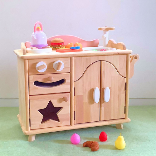 かわいいおままごとキッチン おもちゃ・人形 きまま製作所 通販