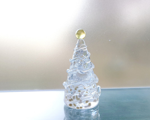 クリスマスツリー① 発光石 ガラス絵の具 ジャムイスト クリスマス