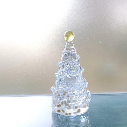 ガラスのクリスマスツリー Bianco その他インテリア雑貨 河村真里 通販