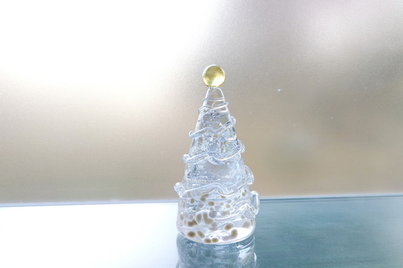 ガラスのクリスマスツリー Bianco その他インテリア雑貨 河村真里 通販