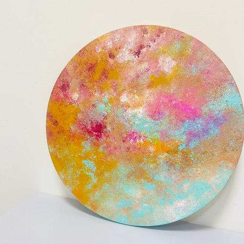 アートデコレーション | 抽象絵画: 喜びを生む 絵画 金色畫境之