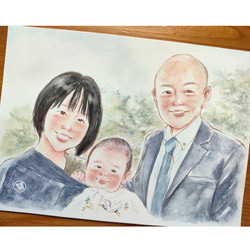 金婚式にぴったりの贈り物！オーダーメイドの似顔絵色紙で両親や